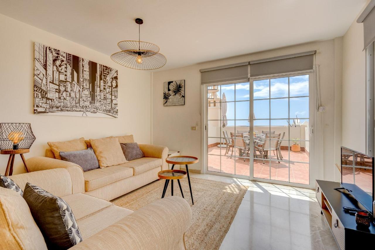 Penthouse With Great Sea View And Natural Reserve - Magnificent Swimming Pool - Calm And Bright パルム・マール エクステリア 写真
